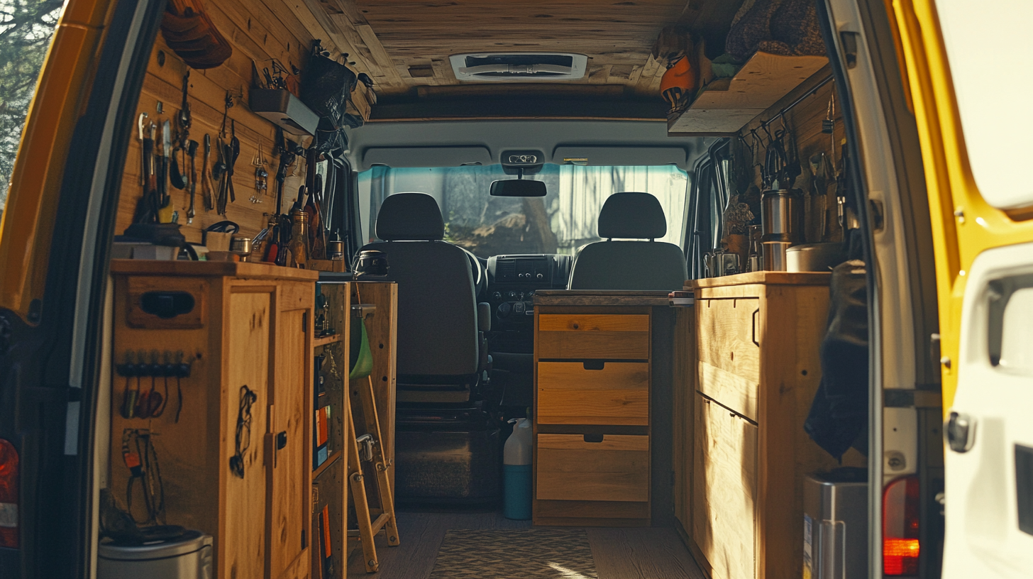 Indretning af håndværkerbil: Effektive løsninger
