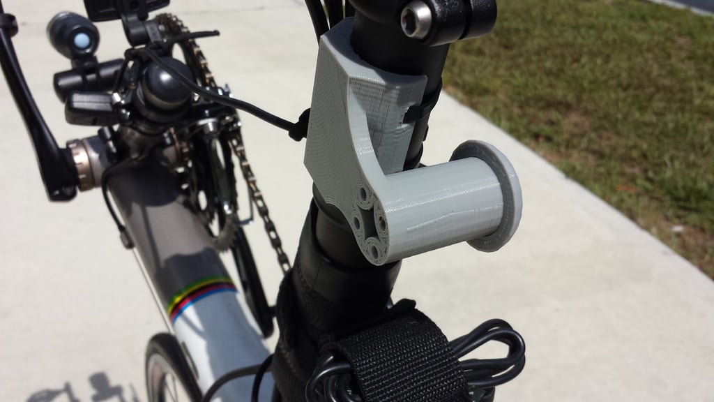 Vertikal Cykelmontering til GPS og Lys