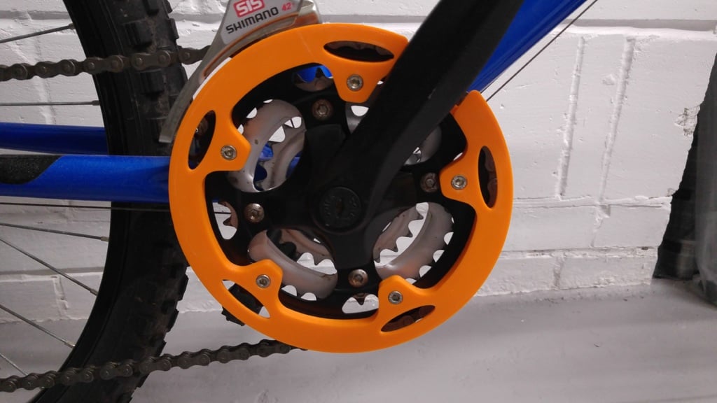 Bicycle Chain Guard - 185mm Diameter med 5 monteringshuller
