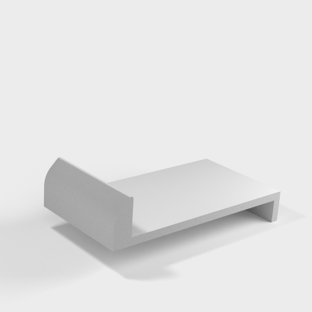 Super Simple Lodret Laptop Stand til Skrivebord / Væg