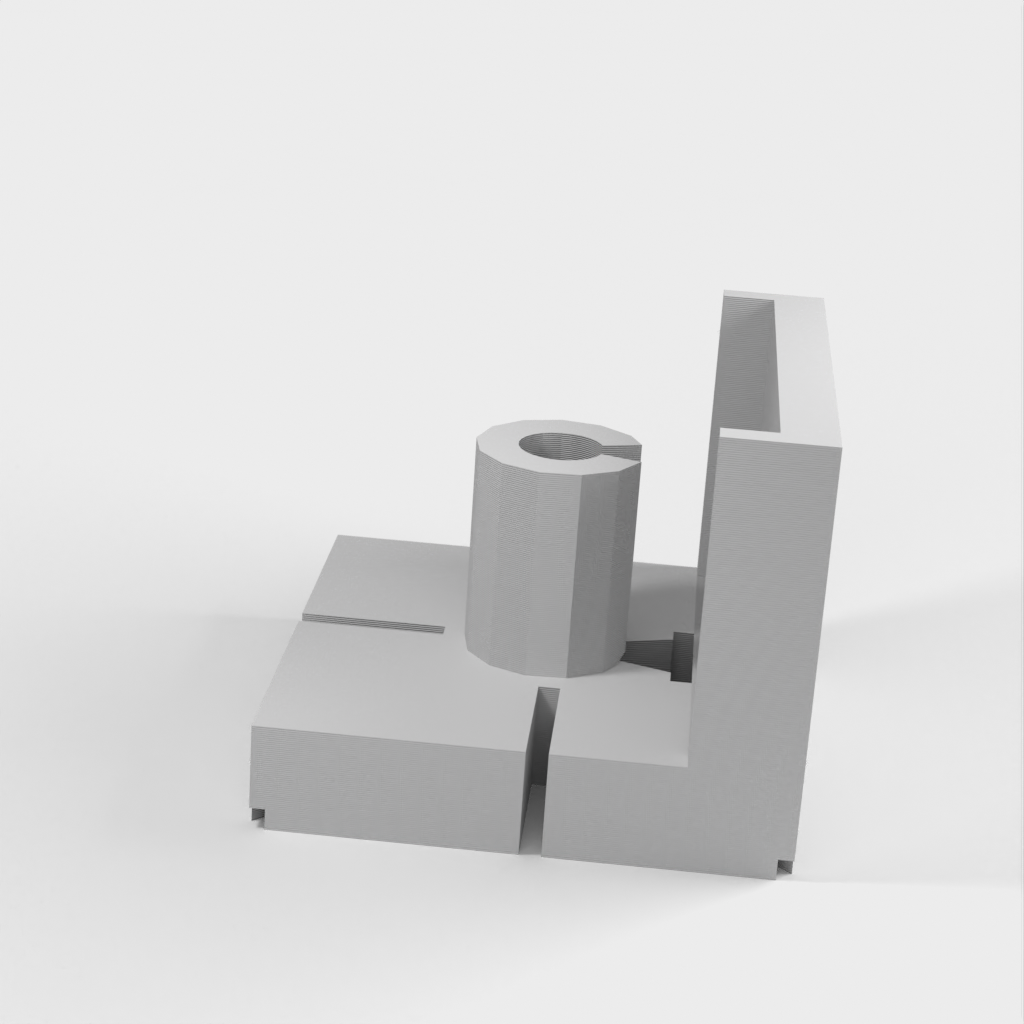 Boreguide til lodret boring på 90 grader