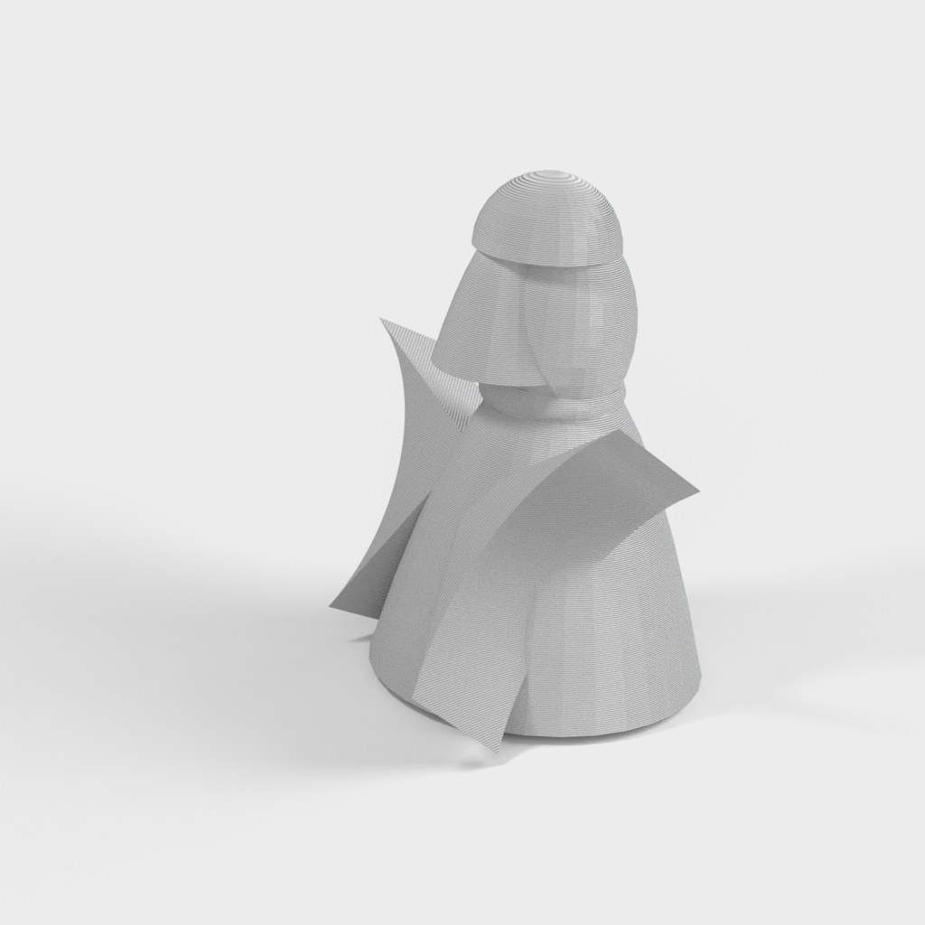 Lille engel til juletræstop