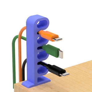 Ringformet USB Kabelholder