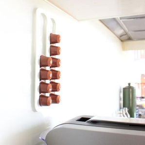 Abacus Nespresso Kaffekapsel Holder til Væg og Skab
