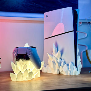 Krystal Controller Stander med LED Belysning