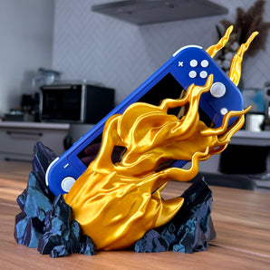 Nintendo Switch Lite Dock med Ildkugle Design