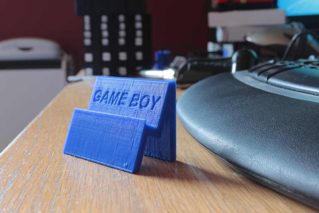 Game Boy spil kassette display stand