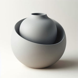 Minimalistisk Designer Skål Vase til Hjemmet