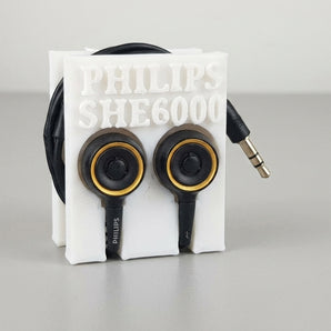 Kabelstyring til Philips SHE6000 Hovedtelefoner