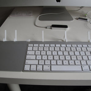 Enkel Stander til iPhone og iPad med Integration til Apple Trådløs Tastatur og Trackpad