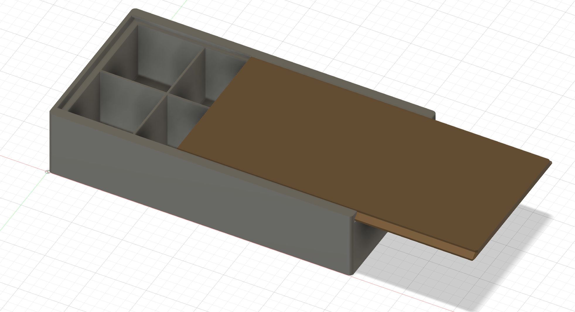 Opbevaringsboks til Skruer og Smådele med Glidelåg