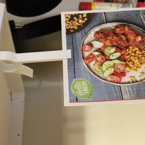 Praktisk Opskriftsholder til Køkkenskabet