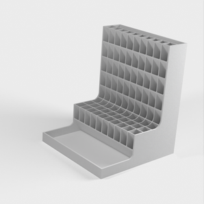10x8 Pen Cubby Organizer med Bakke til Skrivebord