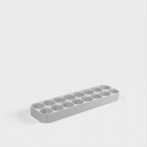 18650 Batteriholder til Bord eller Hyldeopbevaring