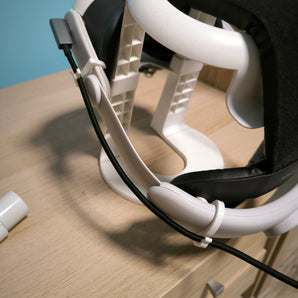 Meta Quest 3 USB-C Kabelholder til KIWI Comfort Head Strap