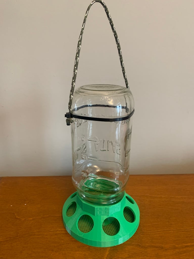 Mason Jar Fuglefoder
