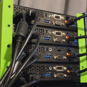 Rack Mount til Lenovo Thinkcentre M93p Mini PC - Stabelbar Løsning