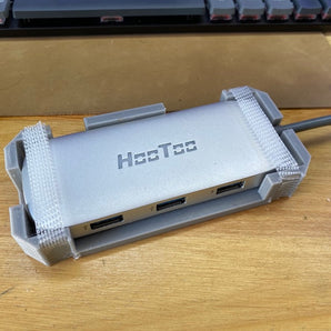 HOOTOO USB-C HT-UC007 Vægholder til Organiseret Skrivebord