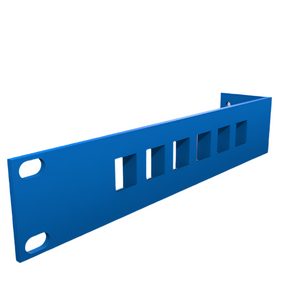 Patch Panel Beslag for Unifi US-8-150W Switch til 19-tommer Rack med 6 Keystone Stik
