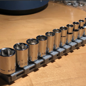 Effektiv Organizer Skinne til 1/4" Toppe
