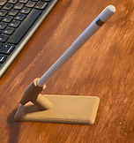 Vinklet holder til Apple Pencil