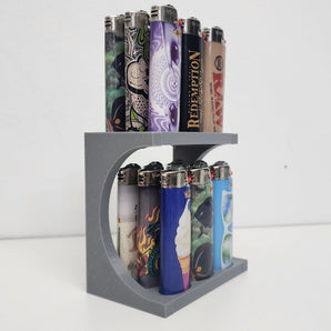 Displaystander til BIC Lightere – 3x3 To-lags Organizer