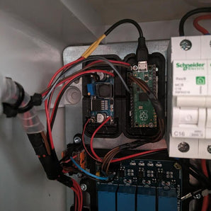 Raspberry Pi Pico DIN-skinne Monteringsadapter