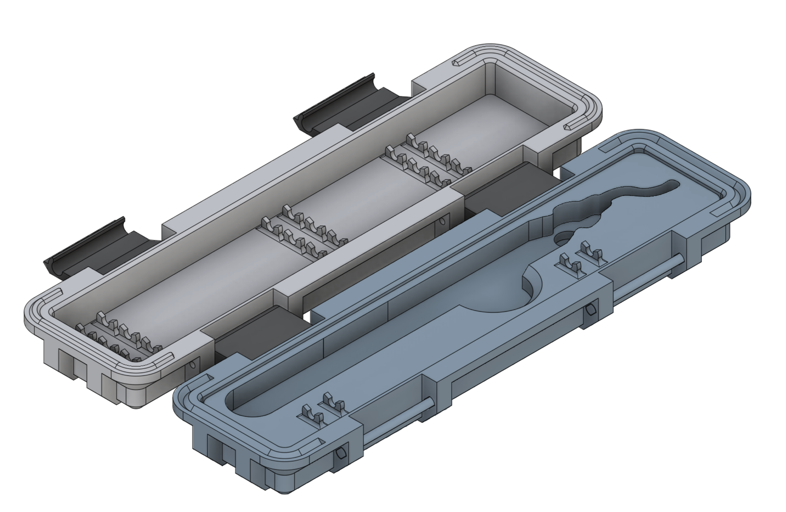 Opbevaringskasse til Afgratningsværktøj