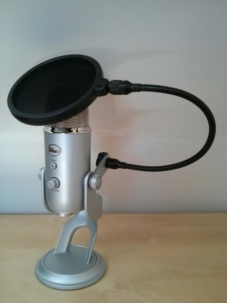 Beslag til Pop Filter for Blue Yeti Mikrofon