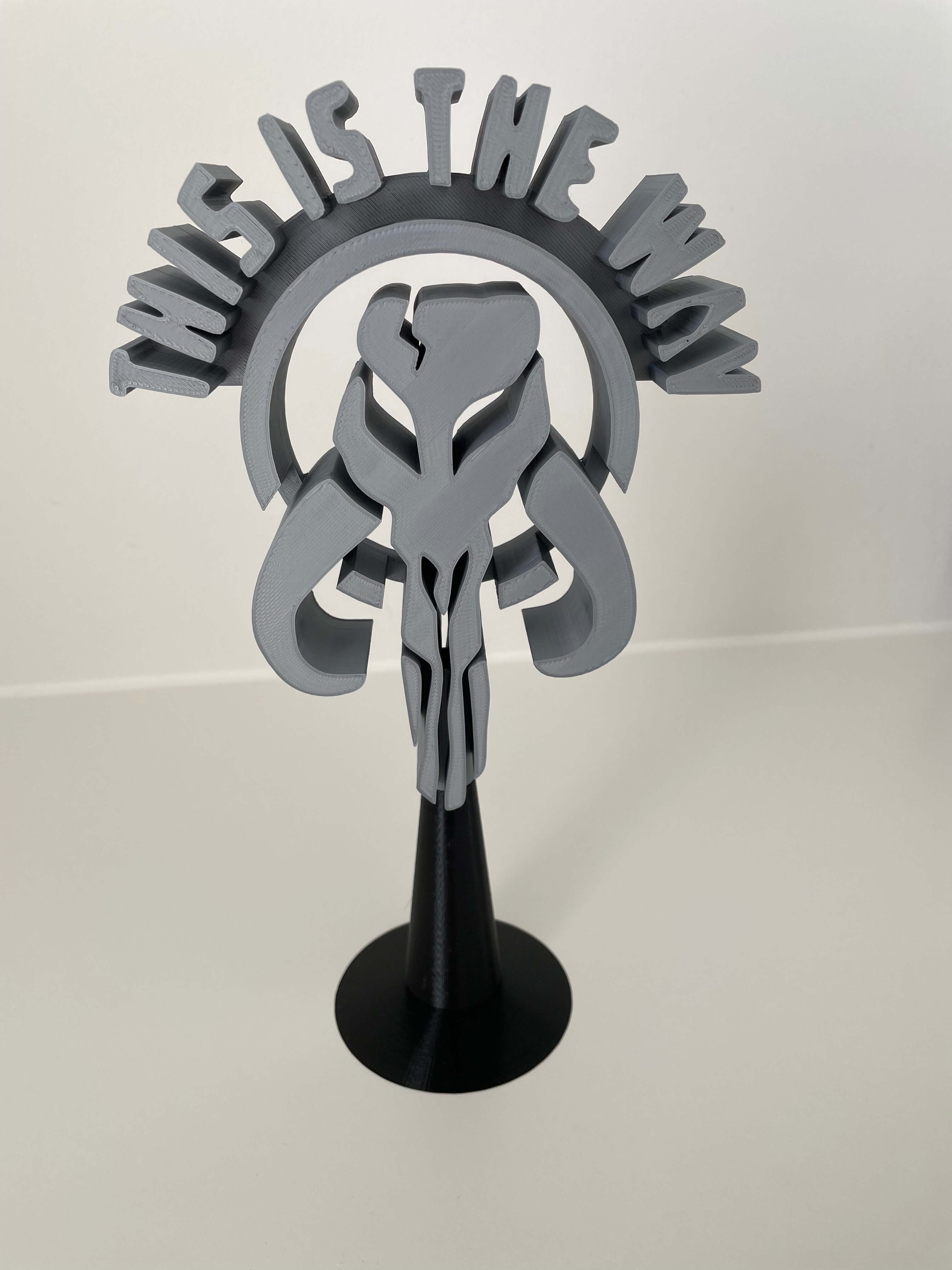 Mandalorian holder til headset