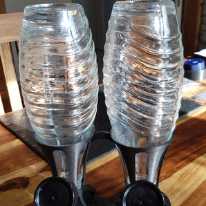 Dobbelt flaskestativ Sodastream Crystal