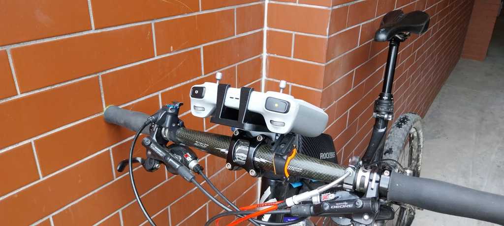 DJI RC Controller Holder til Mini 3 PRO til MTB eller Racer Cykel med Gopro Quadlock Monteringsmulighed