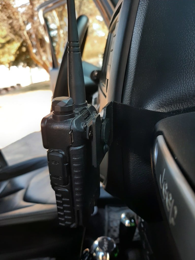Baofeng UV5R Mikrofonknap Adapter til Jeep