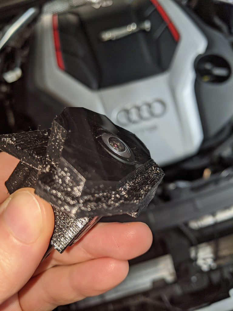 3D-printbar Audi B9 A5/S5 frontkamera monteringsbeslag til RS-stil grill