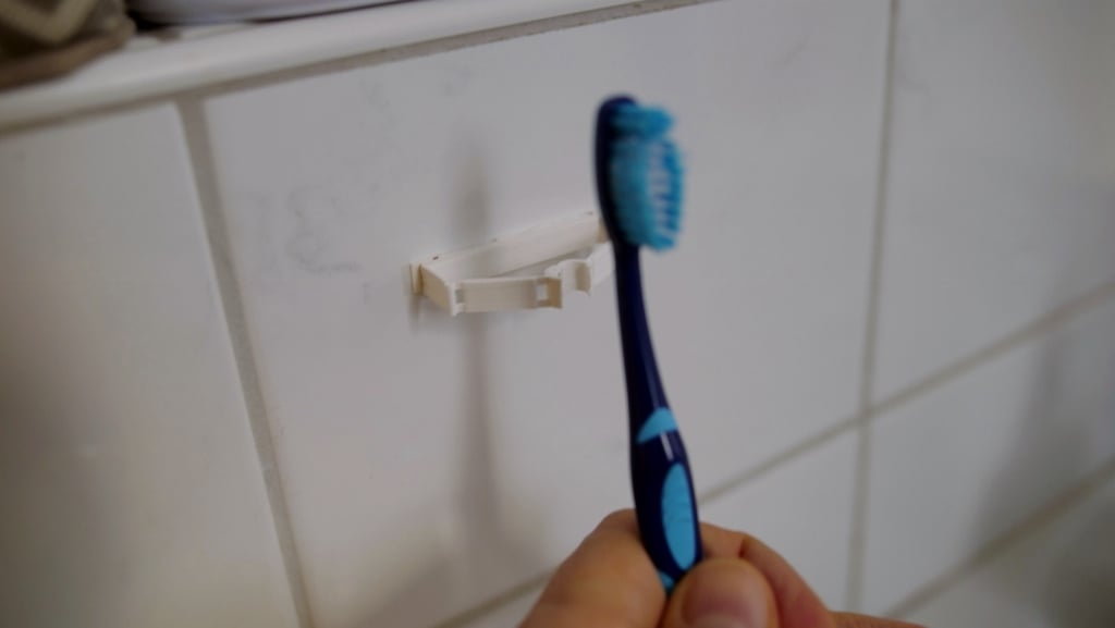 Kompatibel Tandbørsteholder med Fleksibel Mekanisme