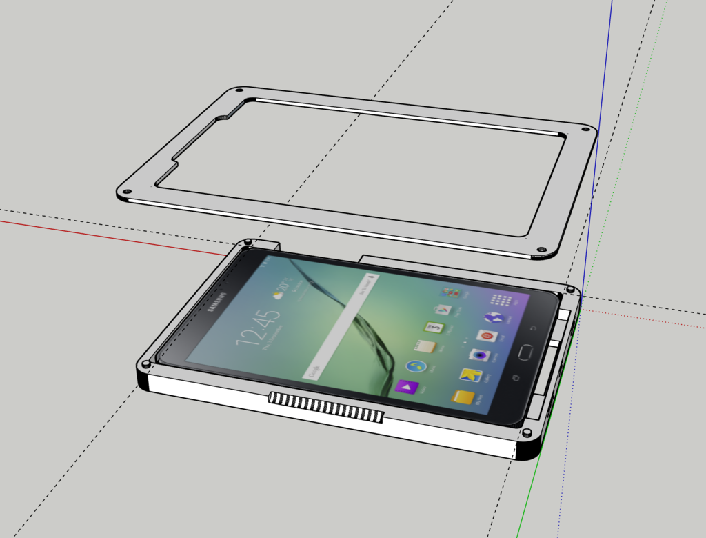 Vægophæng til Samsung Galaxy Tab S2 8"