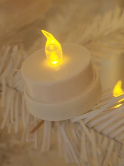 LED Tealight Hængende Lysestager til Juletræer