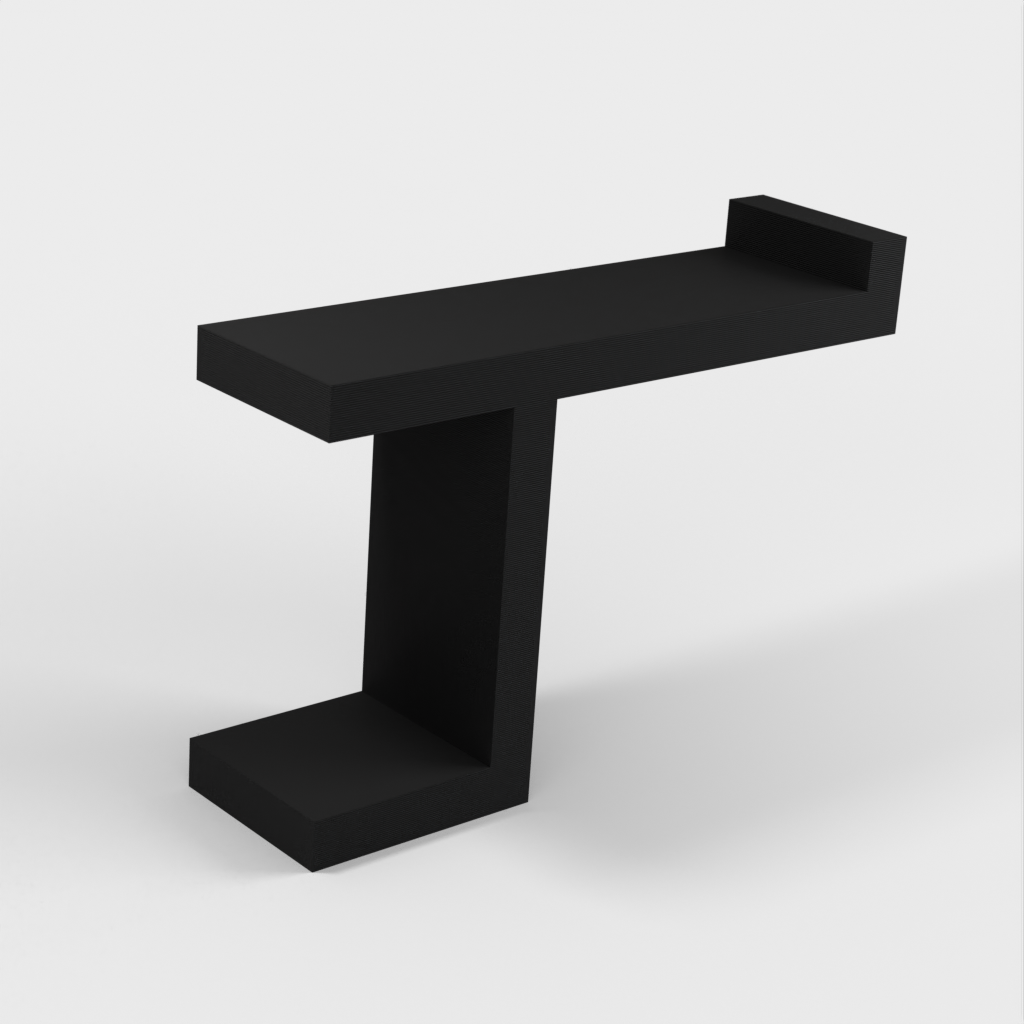 Enkel hovedtelefonholder til Ikea "LAGKAPTEN / ADILS" bord