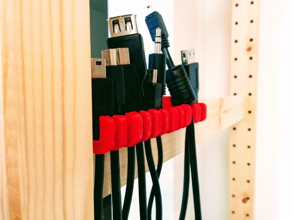 IVAR Kabelholder - Effektiv Kabelstyring til IKEA IVAR Hyldesystemet