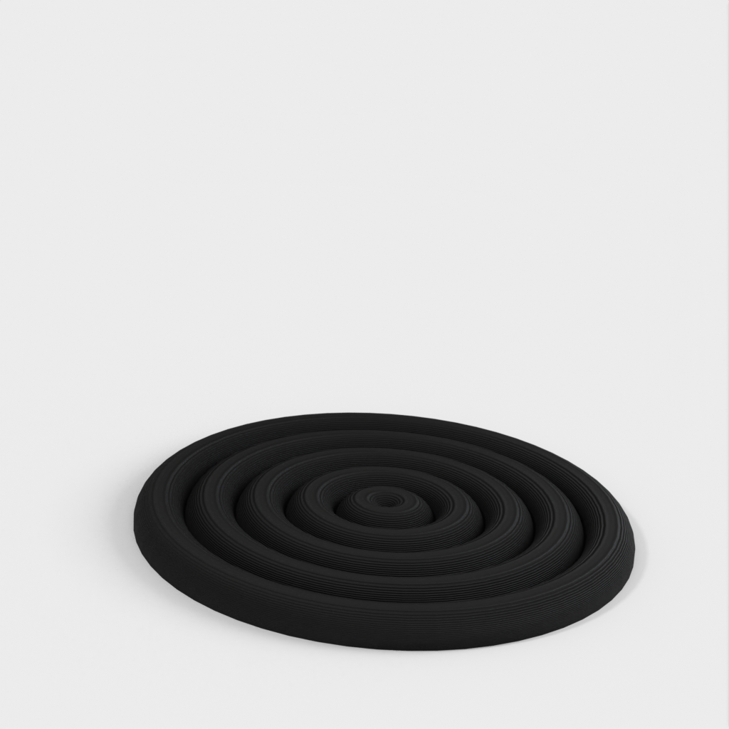 Minimalistisk Cirkel Coaster