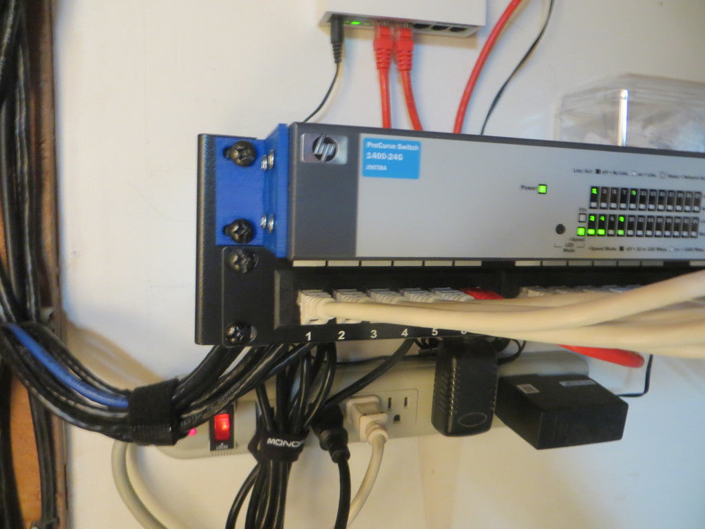 1U Switchmontering til HP 1400 24g ProCurve Switch