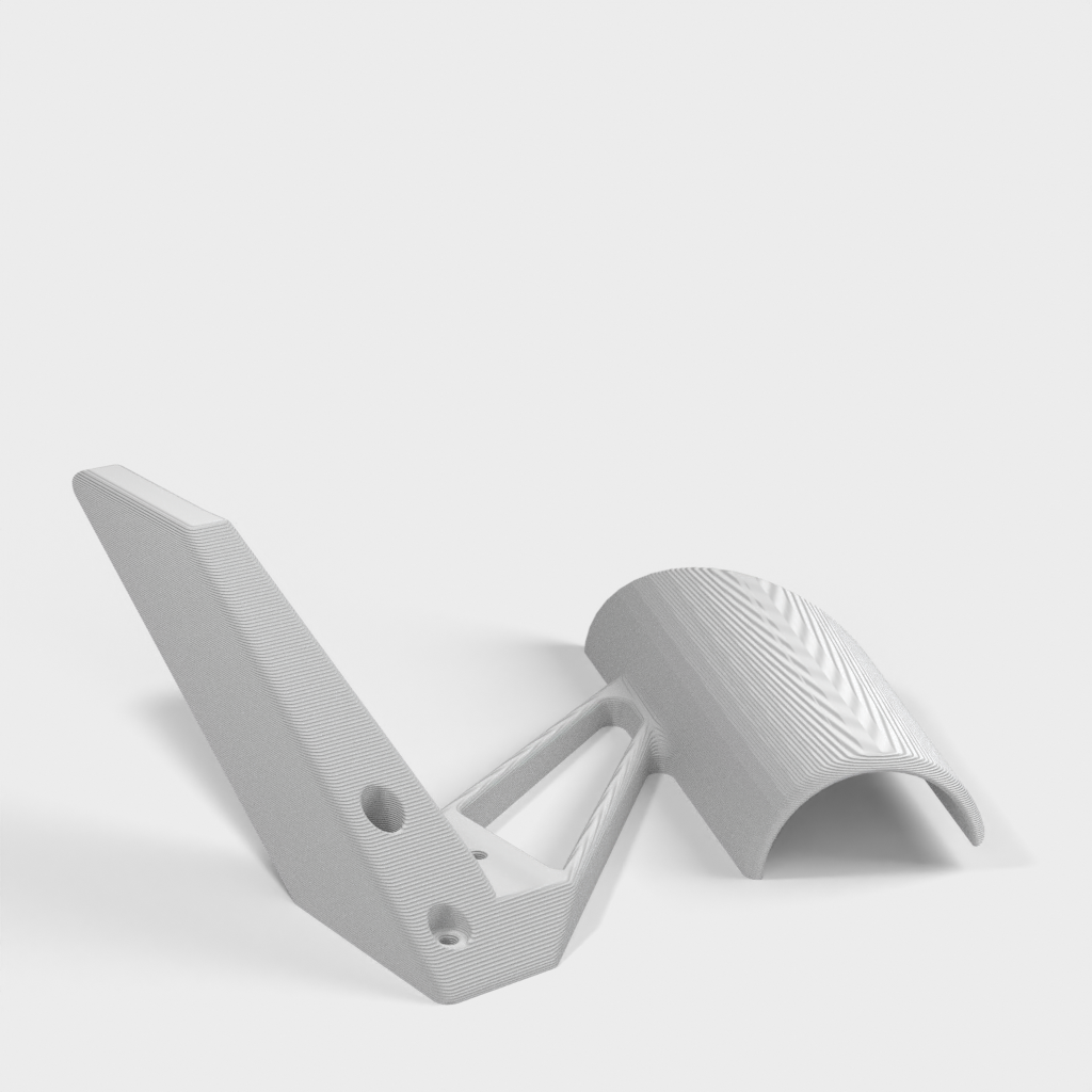 Mikrofonstand til 3D-print med 2mm skruer