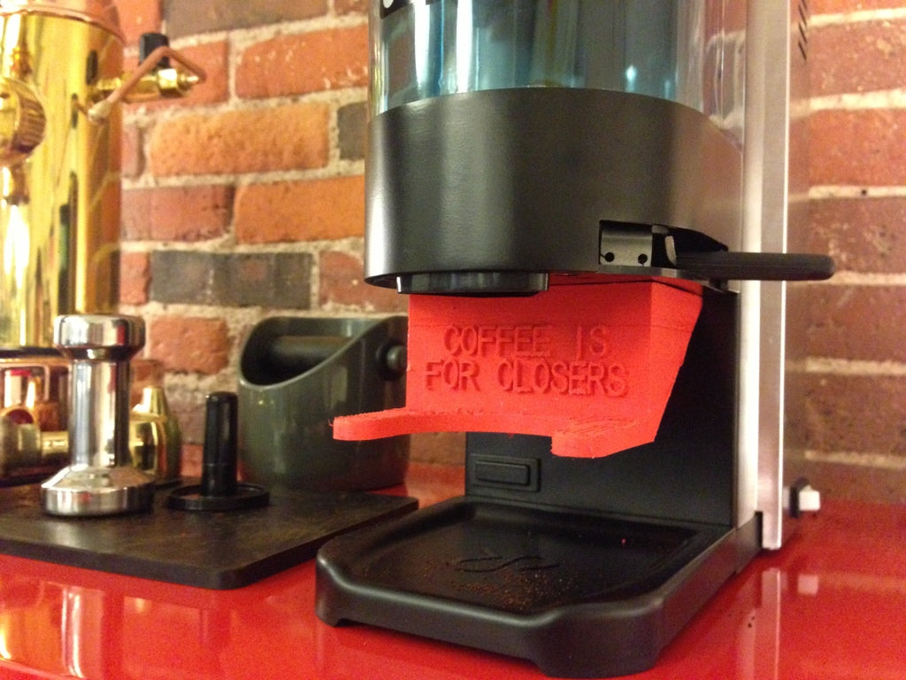 Justerbar Portafilter Støttegaffel til Rancilio Rocky Espressokværn