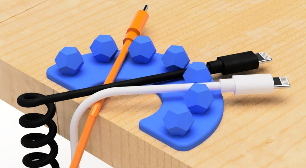 USB kabelholder (Regulær dodekaeder)