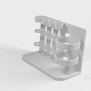 Badeværelse Organizer til Tandbørste og Tandpasta Holder