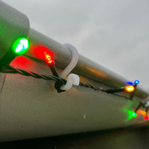 Julelys krog til zink tagrende (10 stk)