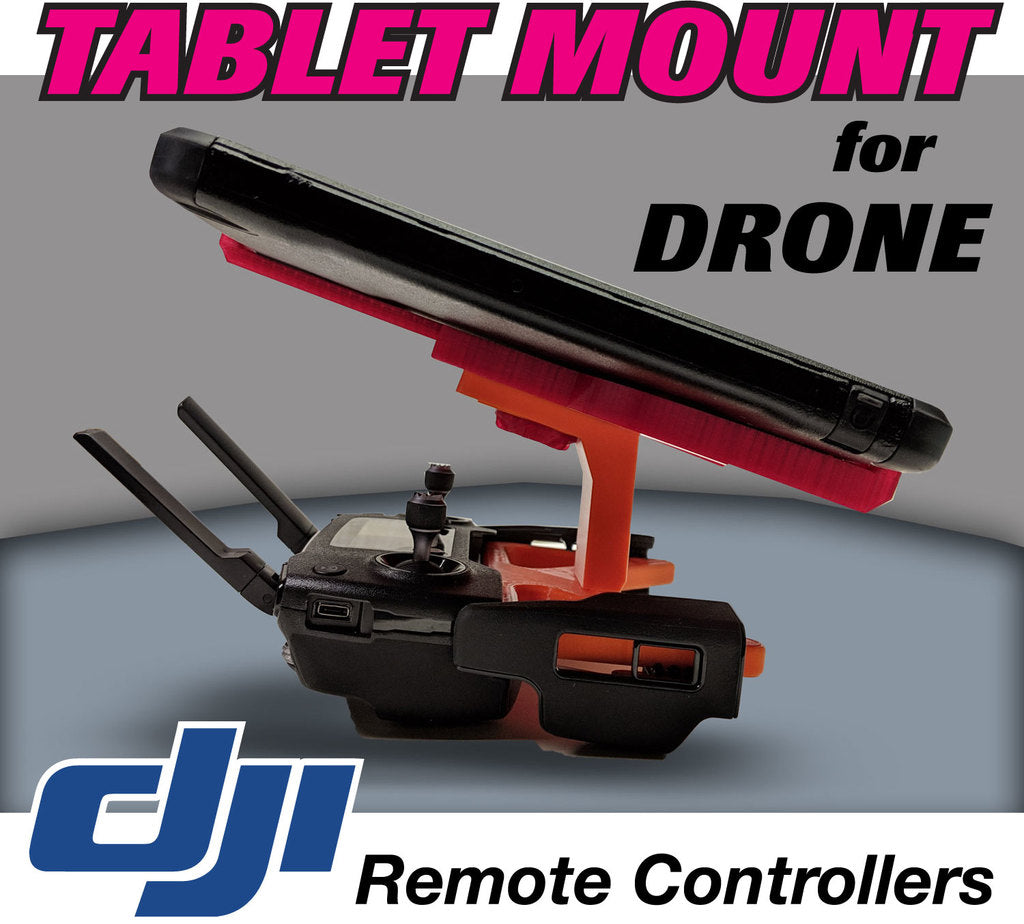 Justerbar Tablet Holder/Mount til DJI Mavic Drone Fjernbetjening og Andre Droner