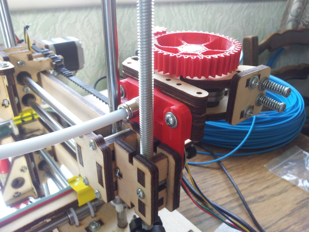 Bowden Cable Mod til Printrbot LC - Forbedret 3mm Filamentfødning