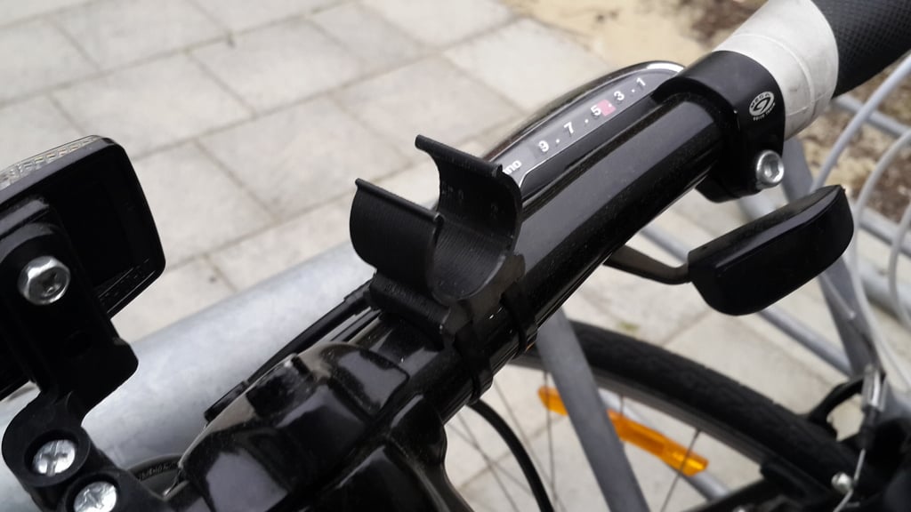 Bike Torch Clamp - Cykellygte Holder til Cykelstyr