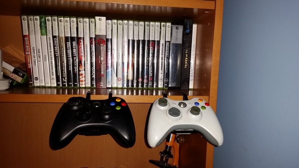 Xbox360/Xbox One/Steam Controller Holder til BILLY Reol og JERKER Skrivebord